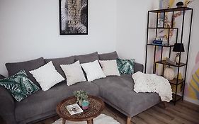Cozy Dreams: Deluxe 2-Zimmer-Apartment -Kueche